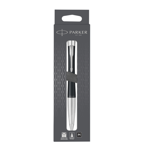 Stylo bille Parker Urban Muted Black Twist CT Medium