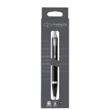 Balpen Parker IM matt black CT M blister à 1 stuk