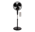Ventilateur sur pied BRASQ avec télécommande Ø 40cm noir