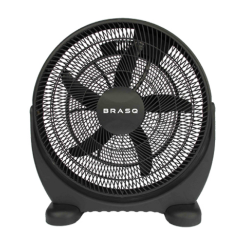 Vloerventilator BRASQ Ø 50cm zwart