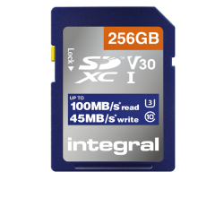 Geheugenkaart Integral SDHC-XC 256GB