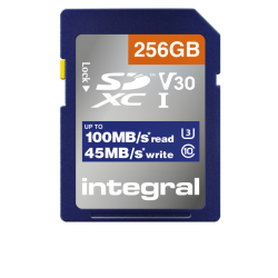 Carte mémoire Integral SDHC-XC 256Go