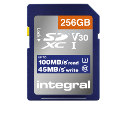 Carte mémoire Integral SDHC-XC 256Go