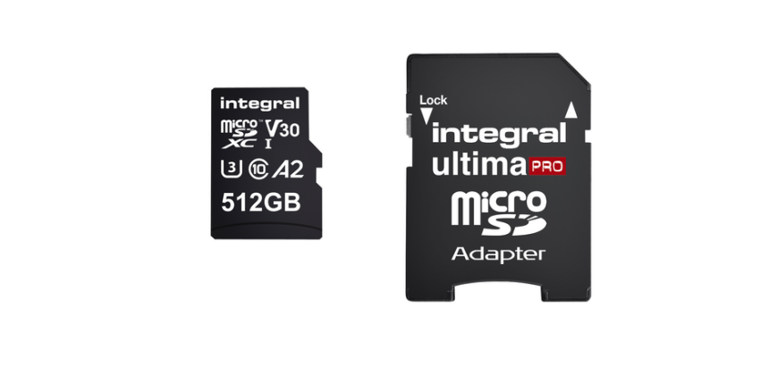 Geheugenkaart Integral microSDXC 512GB