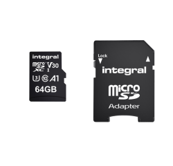 Geheugenkaart Integral microSDXC 64GB