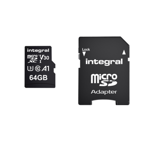 Geheugenkaart Integral microSDXC 64GB