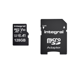 Carte mémoire Integral Micro SDXC 128Go