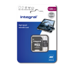 Carte mémoire Integral Micro SDXC 128Go