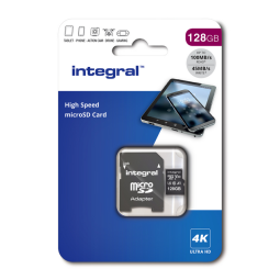 Carte mémoire Integral Micro SDXC 128Go