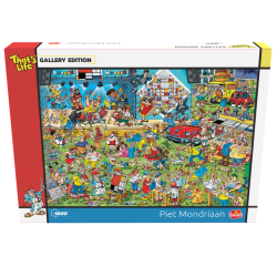 Puzzle That's Life Gallery edition: Piet Mondriaan 1000 pièces