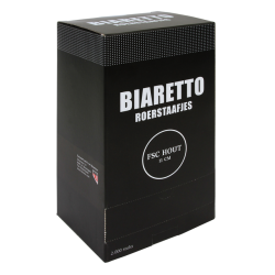 Touillettes Biaretto bois 11cm 2000 pièces