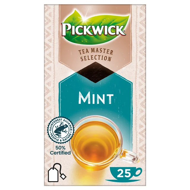 Pickwick Tea Master Selection, rooibos vanille, paquet de 25 pièces