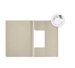 Chemise Djois Secolor Tree-Free A4 3 rabats 226g beige