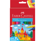 Feutre couleur Faber Castell set de 12 pièces assorti