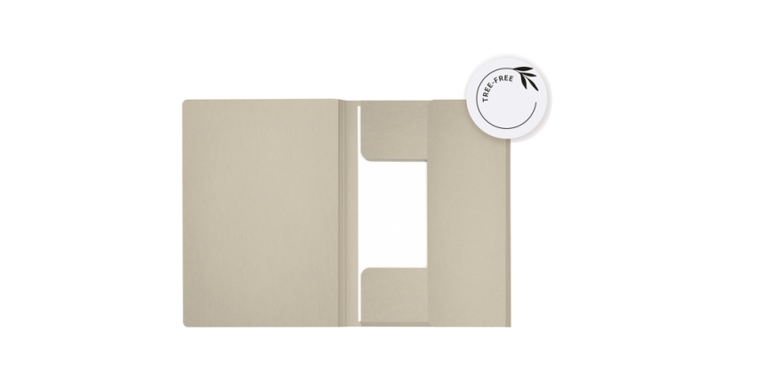 Chemise Djois Secolor Tree-Free folio 3 rabats 226g beige
