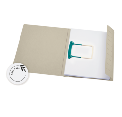 Chemise Clipex Djois Tree-Free folio beige 10 pièces