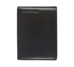 Portefeuille Maverick All Black avec compartiment monnaie RFID cuir noir