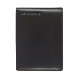 Portefeuille Maverick All Black avec compartiment monnaie RFID cuir noir