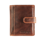 Kaarthouder Maverick The Origingal super compact RFID leer bruin