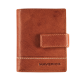 Porte-cartes Maverick Rough Gear Compact RFID cuir cognac