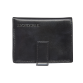 Porte-cartes Maverick All Black super compact RFID cuir noir