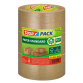 Verpakkingstape tesapack® Papier Standard ecoLogo 50mx50mm bruin bundel