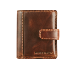 Porte-cartes Maverick The Original Compact RFID cuir marron