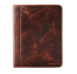 Conférencier Maverick The Original A5 avec bloc-notes cuir marron