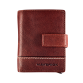 Porte-cartes Maverick Rough Gear compact RFID cuir marron