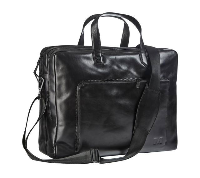 Businesstas Maverick All Black met laptopvak 15 6