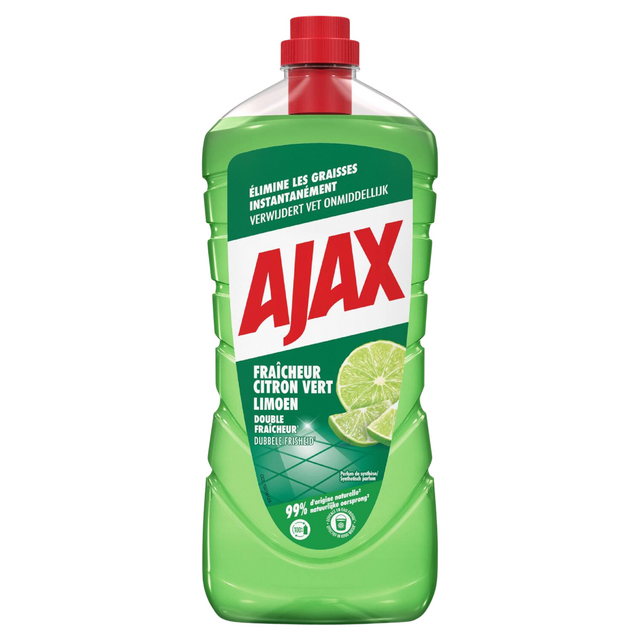 AJAX - Nettoyant Ménager Sol & Multi Surfaces Ajax Frais - Sans