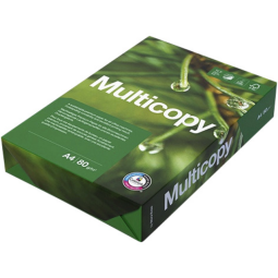 Kopieerpapier Multicopy A4 80gr 4-gaats wit 500vel