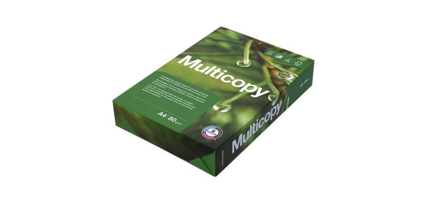 Papier copieur Multicopy A4 80g 4 perforations blanc 500 feuilles
