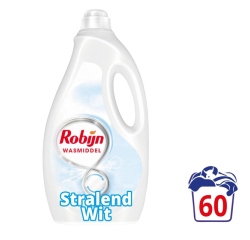 Lessive liquide Robijn 3L Blanc éclatant 60 lavages