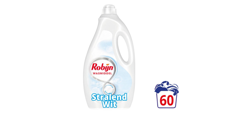 Lessive liquide Robijn 3L Blanc éclatant 60 lavages