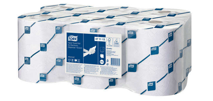 Tork Hand Towels H12 Advanced 471113 2-ply 143m white