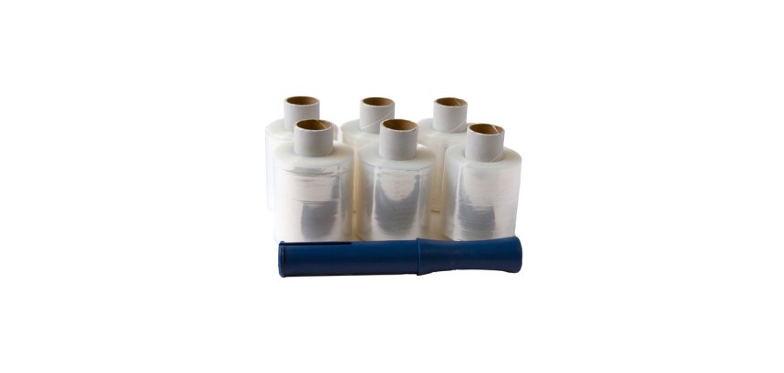 Film d'emballage IEZZY 100mmx250m avec dérouleur 6 rouleaux