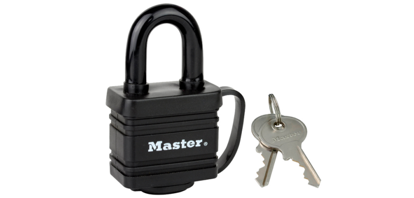 Cadenas Master Lock acier laminé 40mm noir