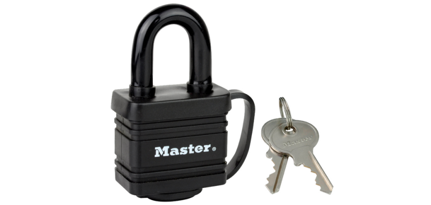 Cadenas Master Lock acier laminé 40mm noir