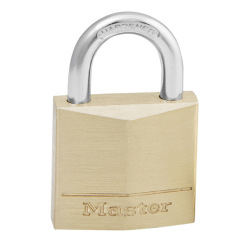 Hangslot MasterLock messing 30mm