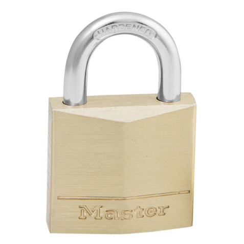 Key lock brass padlock Master Lock - width 30 mm