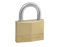 Bügelschloss mit Schlüssel aus Messing von Master Lock - Breite 50 mm