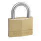 Brass key lock by Master Lock - width 50 mm