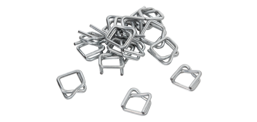 Metalen gespen IEZZY tbv textielband 13mm 1000 stuks