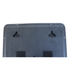 Unilux Flo LED Wall Clock 28x28cm black