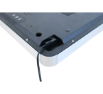 Unilux Flo LED Wall Clock 28x28cm black