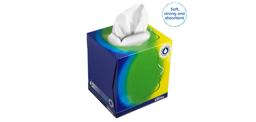 Mouchoirs triple épaisseur Kleenex - Boîte 56 feuilles