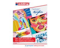 Bloc pour peinture à l'huile et acrylique 30010 A4 10 feuilles blanc