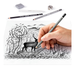 Staedtler Design Journey Charcoal Set 12 Pieces