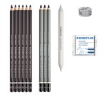 Staedtler Design Journey Charcoal Set 12 Pieces